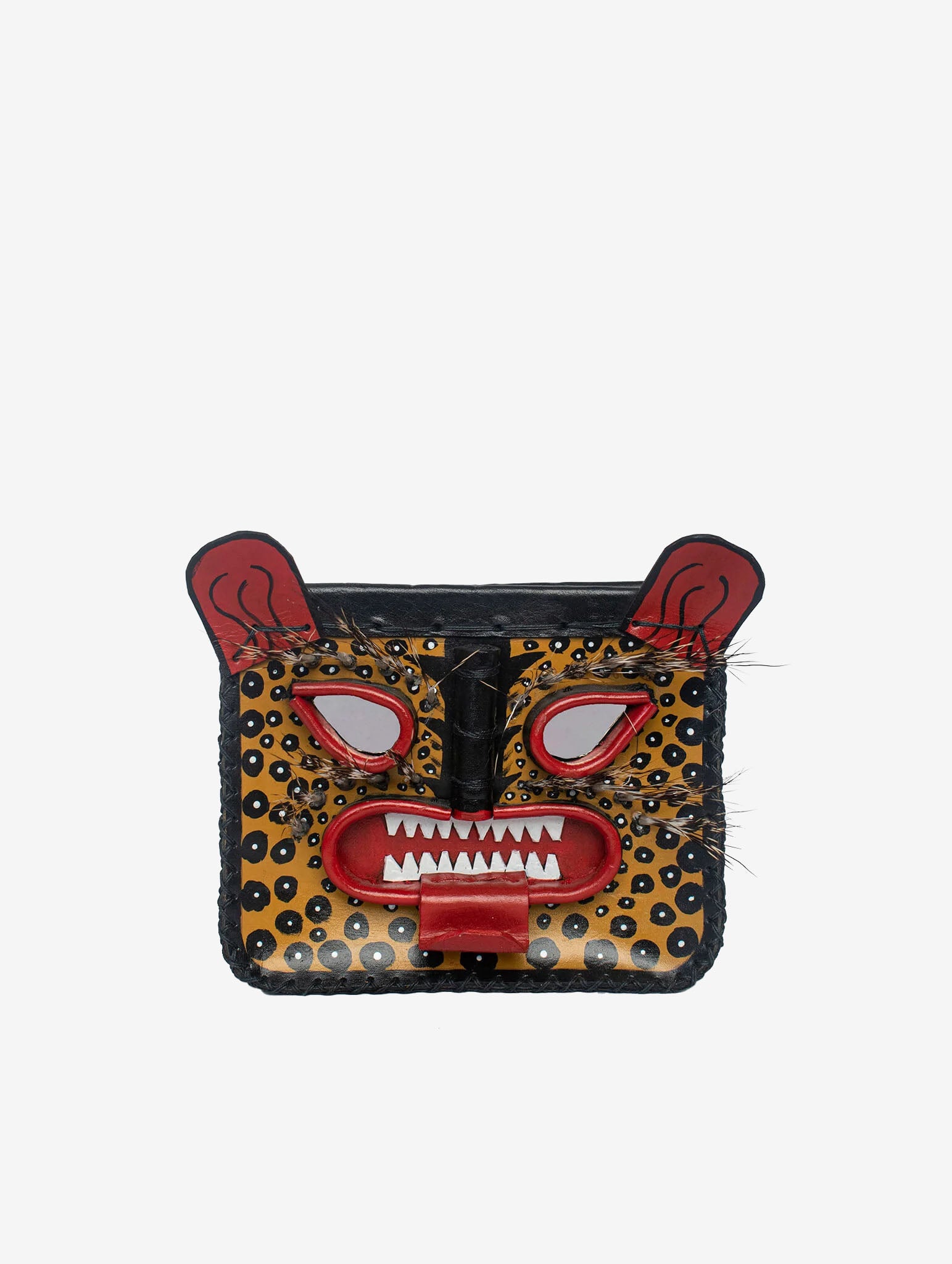 Bolso Pequeño De Tecuan Pintado