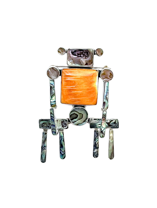 Tlacat Brooch