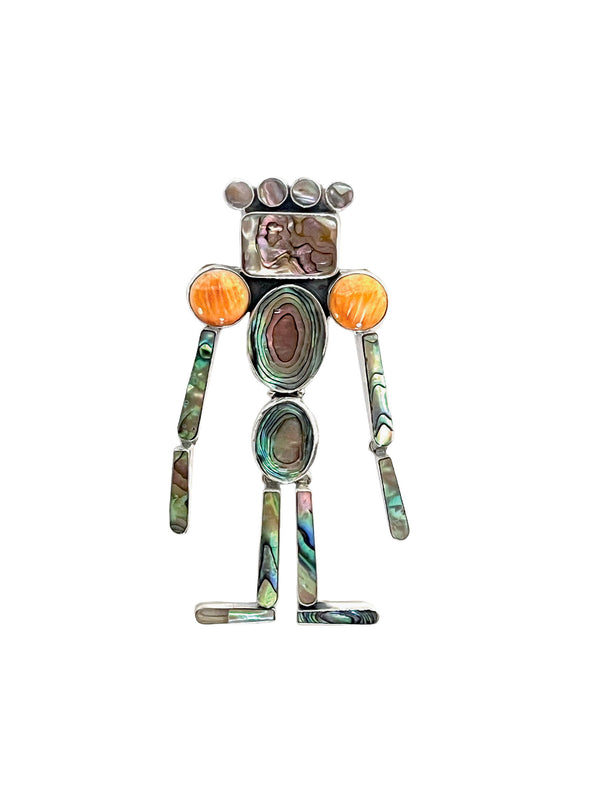 Tlacat Brooch