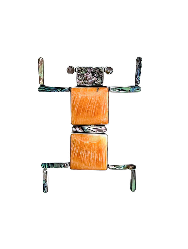 Tlacat Brooch