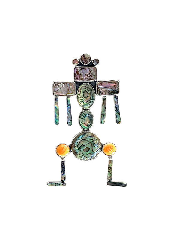 Tlacat Brooch