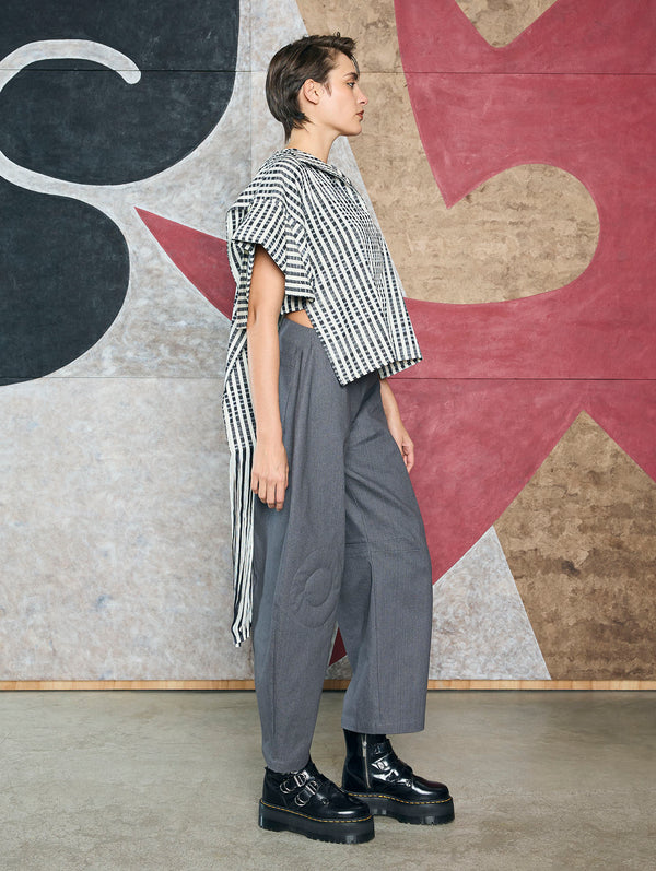 Arturo T-Shirt Rebozo with Fringes