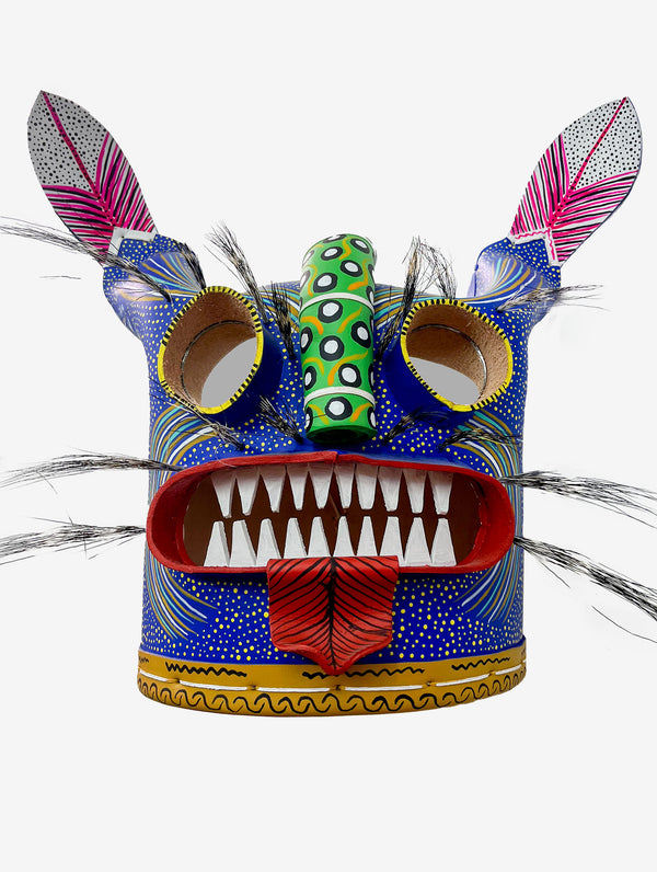 Jaguar Mirror Michoacan Mask