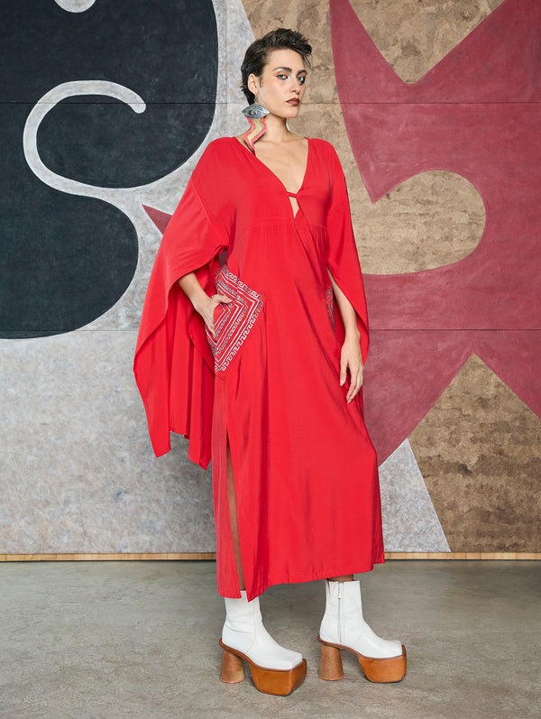 Querida Fretwork Dress