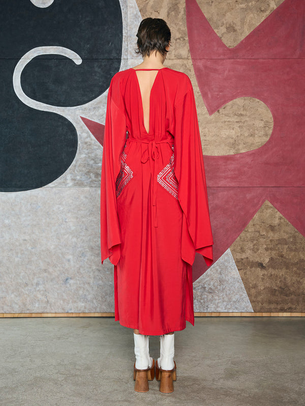 Querida Fretwork Dress
