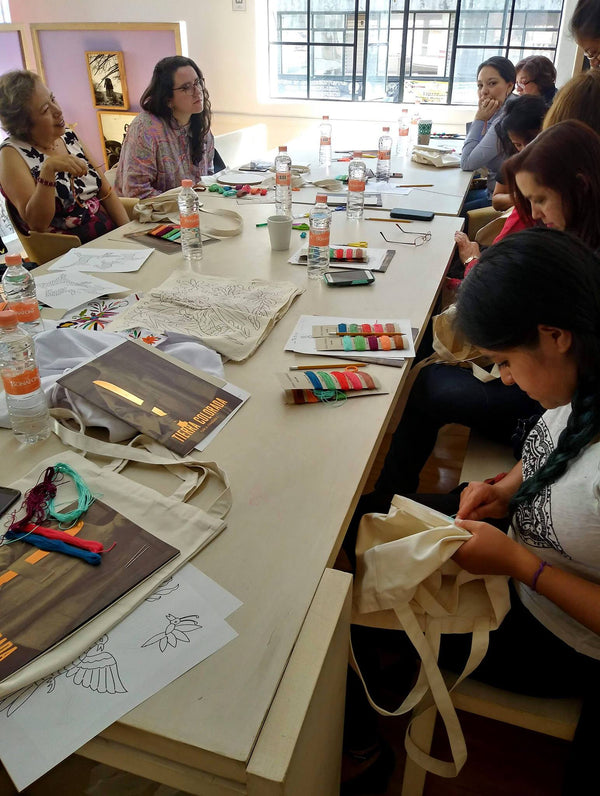 Otomí Embroidery Workshop