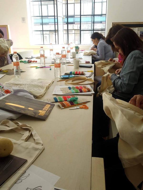 Otomí Embroidery Workshop