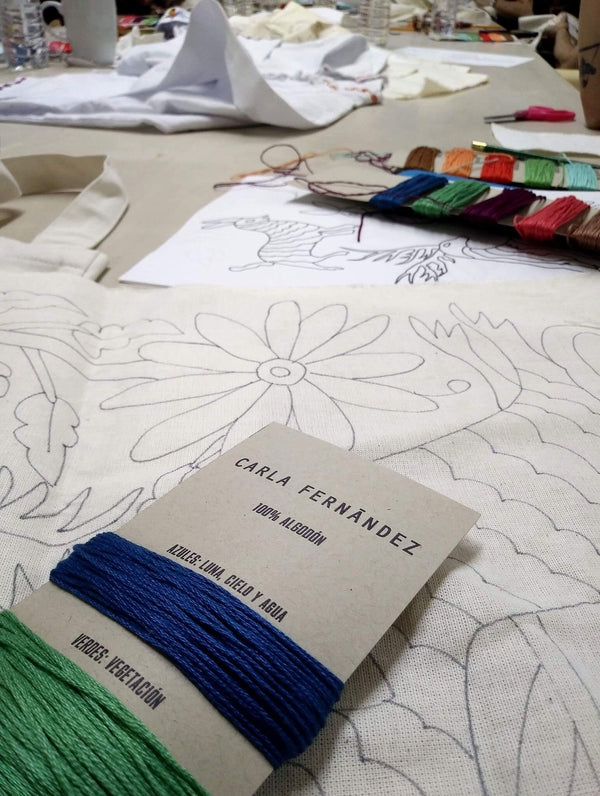 Otomí Embroidery Workshop