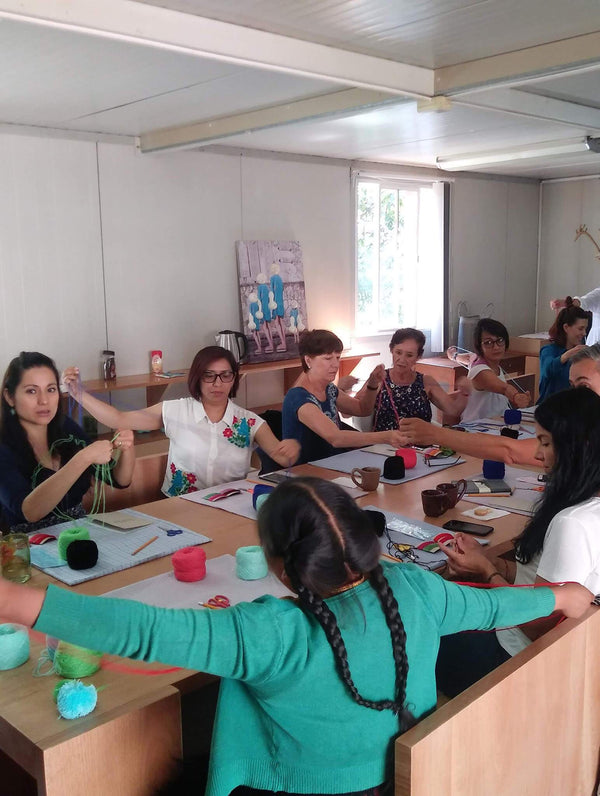 Tzotzil Pompons and Emboidery Workshop