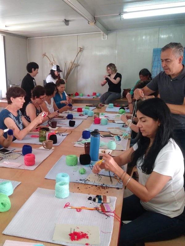 Tzotzil Pompons and Emboidery Workshop