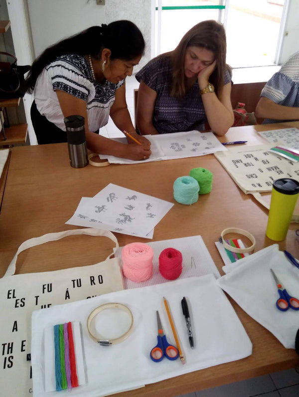 Nahuatl Emboidery Workshop