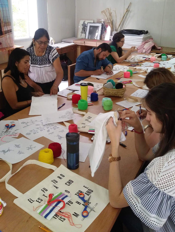 Nahuatl Emboidery Workshop