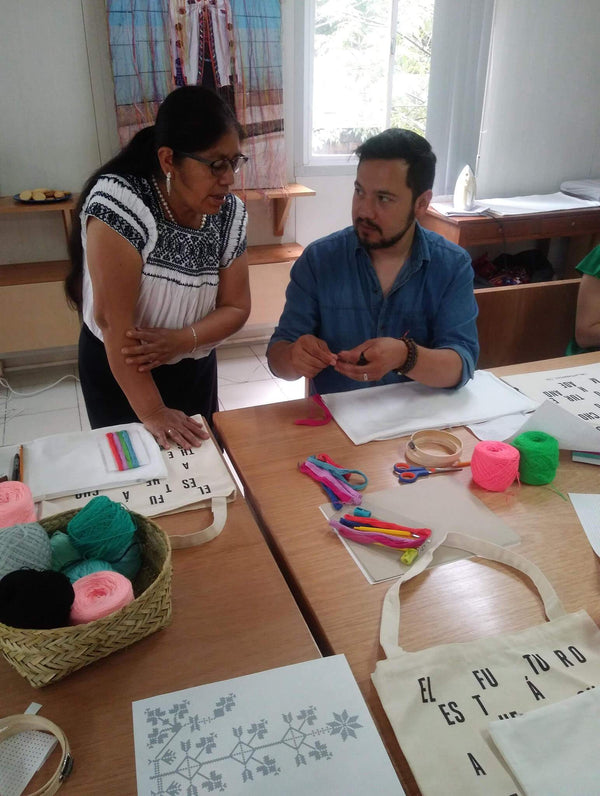 Nahuatl Emboidery Workshop