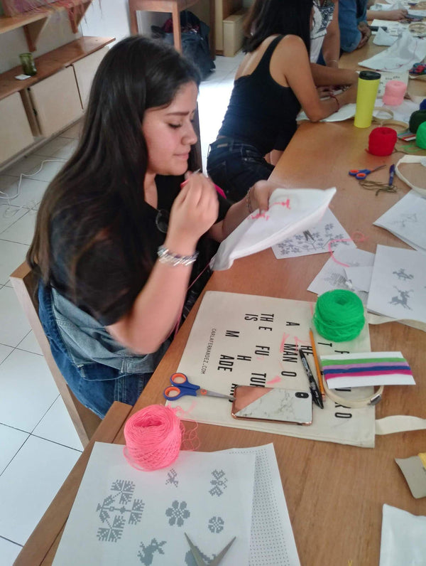 Nahuatl Emboidery Workshop