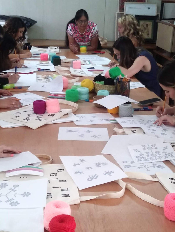 Nahuatl Emboidery Workshop