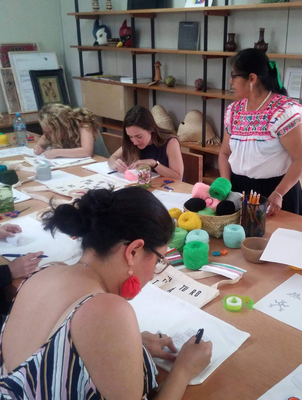 Nahuatl Emboidery Workshop