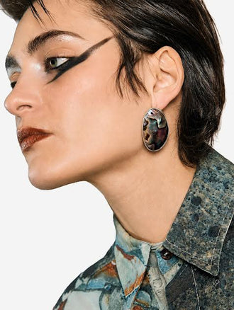 Abalone Pearl Earrings