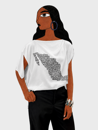Level Map Blouse