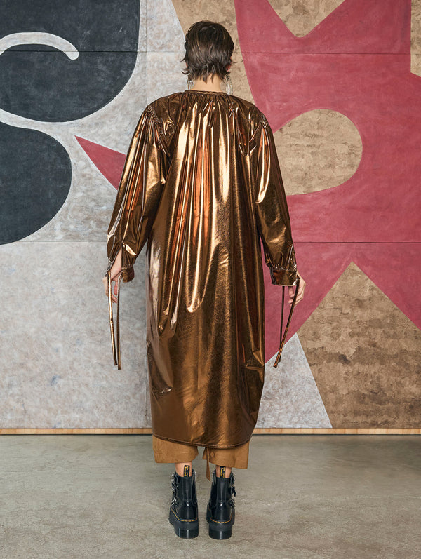 Metallic Capisayo Coat