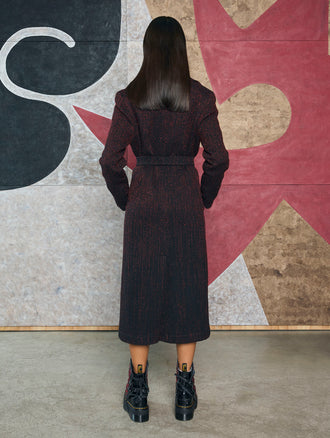 Lazarus Red Marl Coat