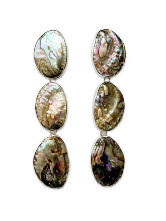 Abalone Pearl Earrings