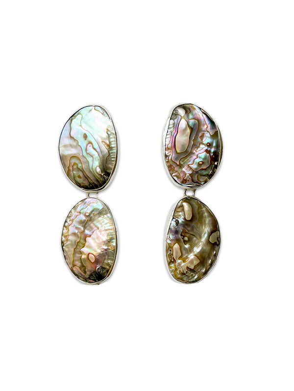 Abalone Pearl Earrings