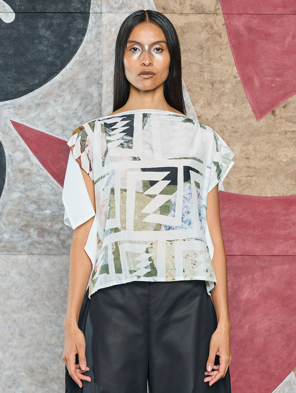 Greca Level Blouse