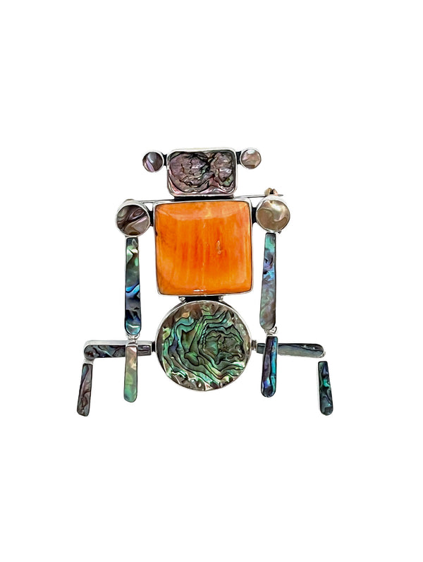 Tlacat Brooch