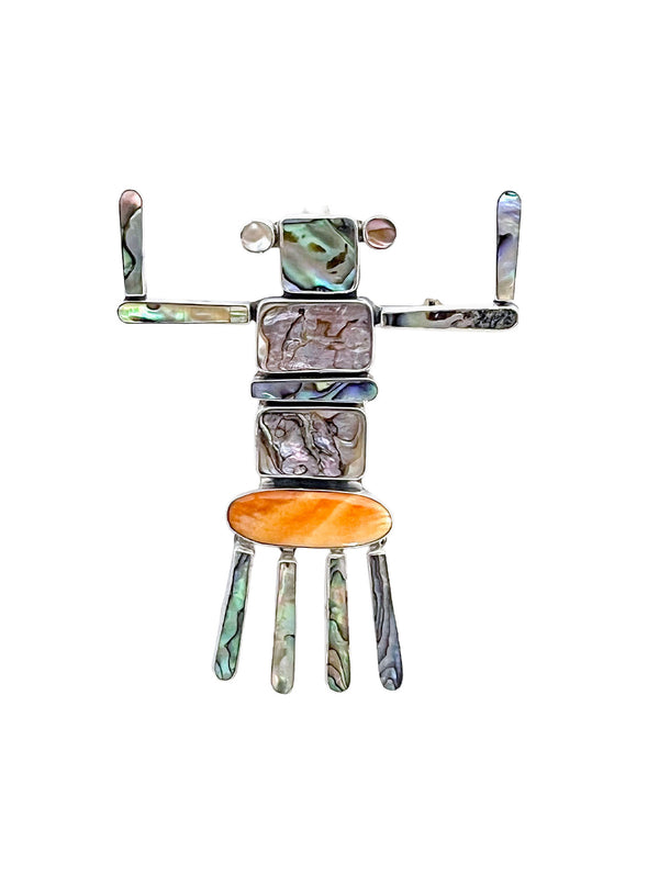 Tlacat Brooch