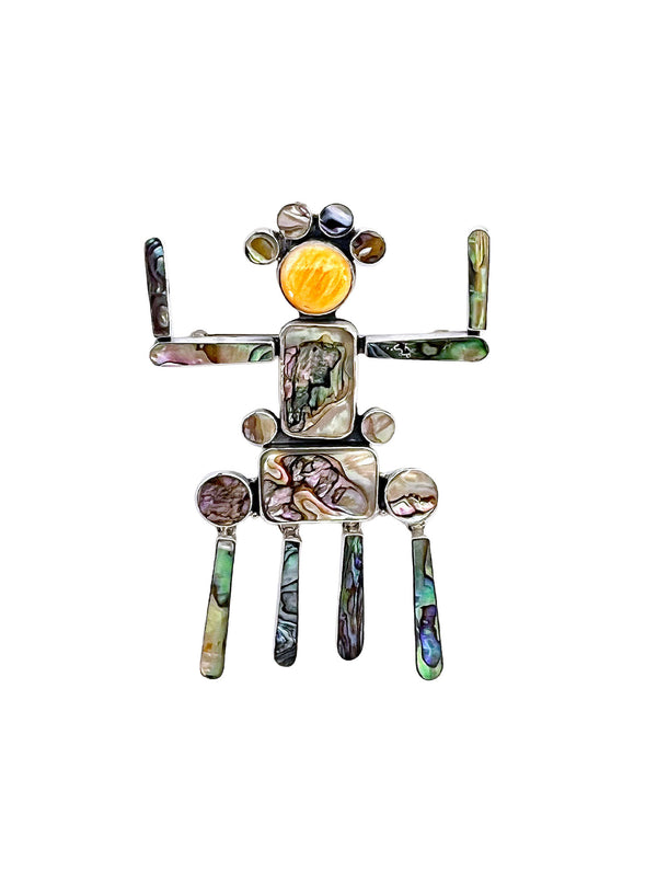 Tlacat Brooch