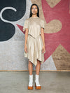 Capote Jersey Mini Skirt