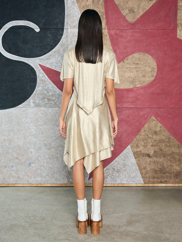 Capote Jersey Mini Skirt