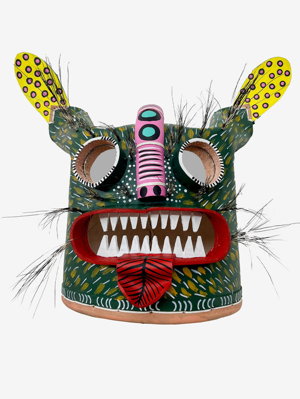 Jaguar Mirror Michoacan Mask