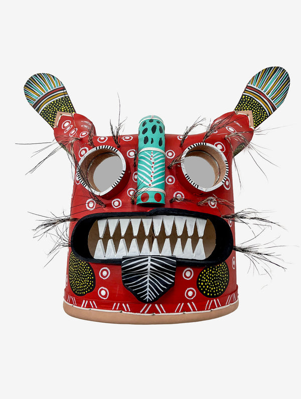 Jaguar Mirror Michoacan Mask