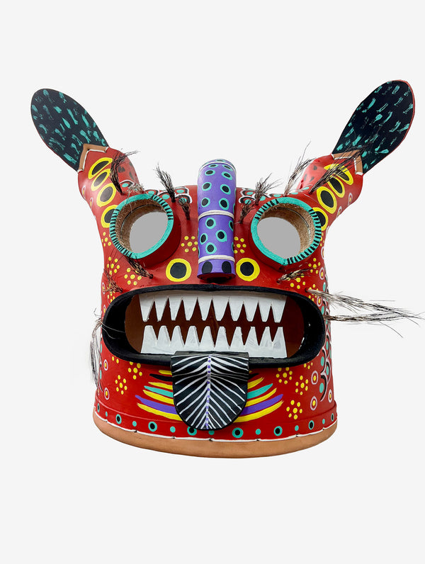 Jaguar Mirror Michoacan Mask