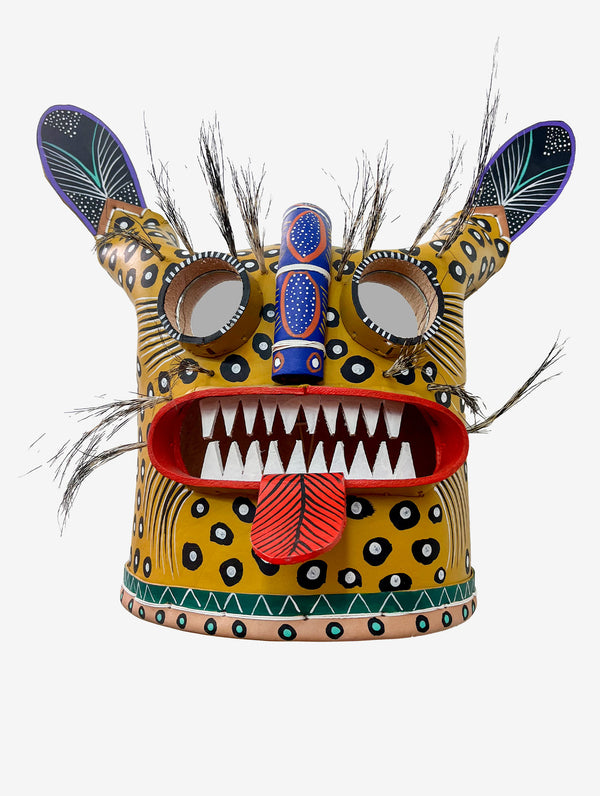 Jaguar Mirror Michoacan Mask