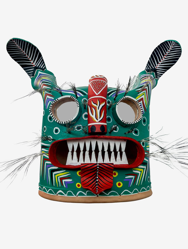 Jaguar Mirror Michoacan Mask