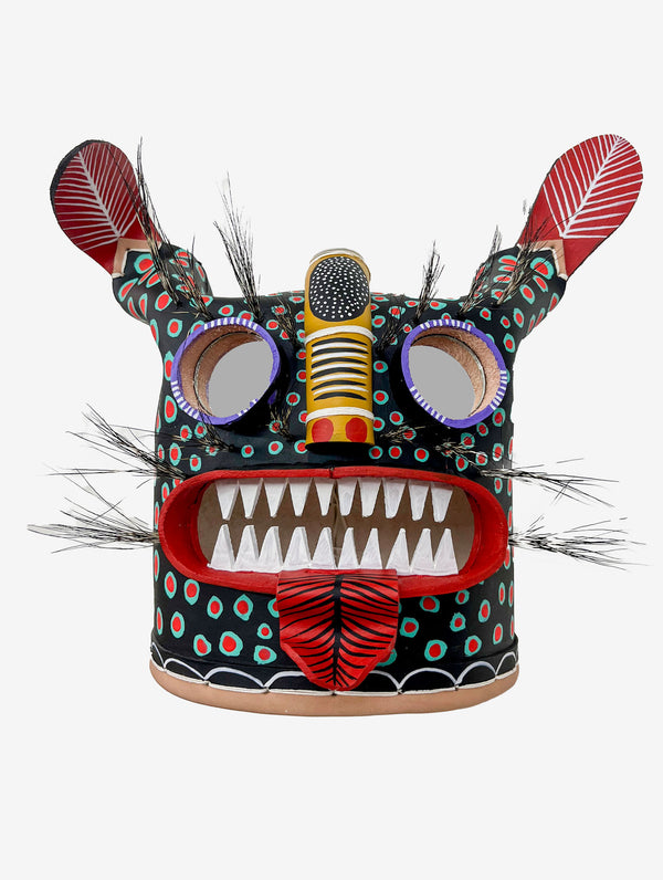 Jaguar Mirror Michoacan Mask