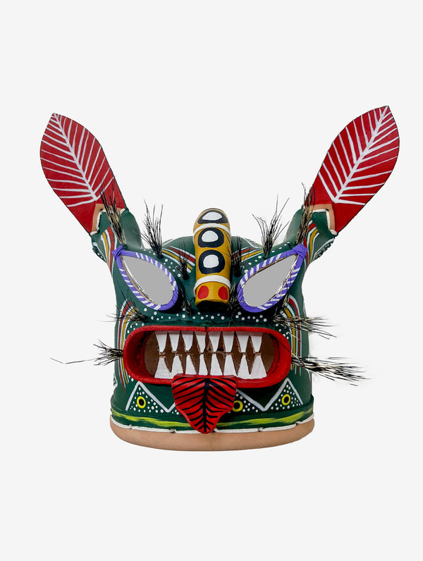 Tecuan Mirror Michoacan Mask