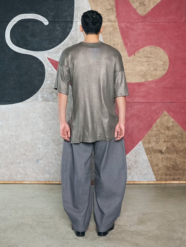 Grey T Shirt With Pocket