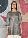 Grey T Shirt With Pocket