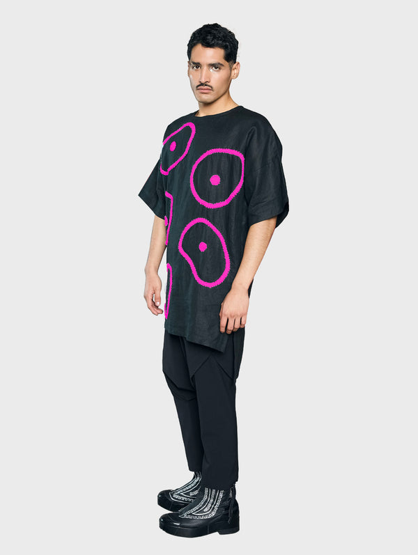 Embroidered Jaguar Tunic