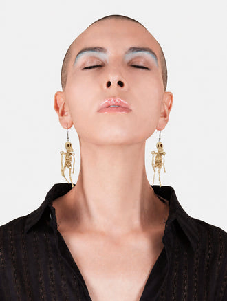 Skeleton Earrings