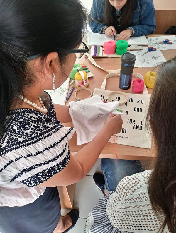 Nahuatl Emboidery Workshop