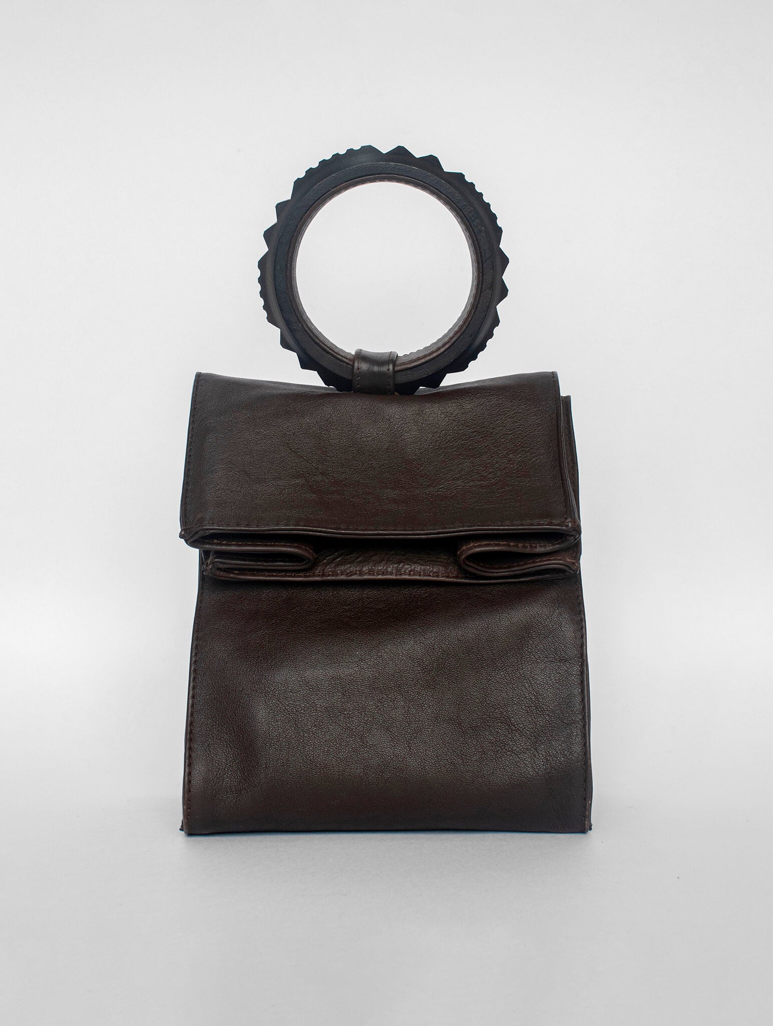 Eva Box Bag | Black Suede
